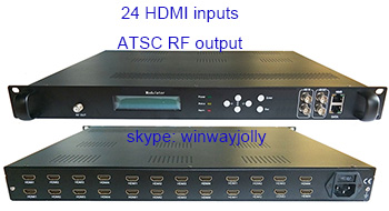 24 HDMI to ATSC encoder modulator