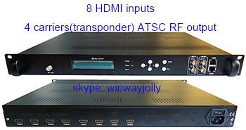 8 HDMI to ISDB-T RF modulator